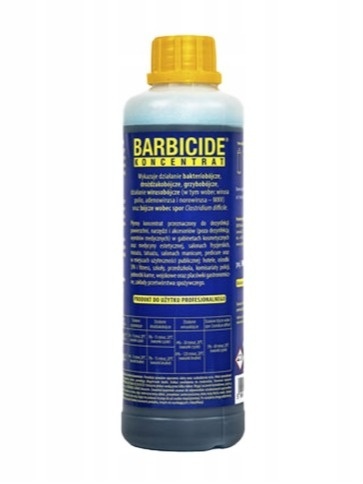 BARBICIDE Koncentrat do dezynfekcji narzędzi i akcesoriów 500ml