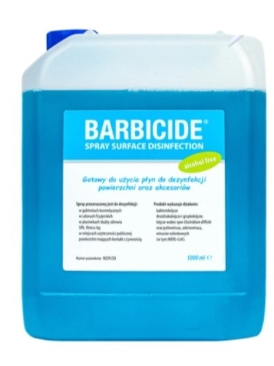 BARBICIDE Spray do dezynfekcji uzupełnienie 5L STANDARD