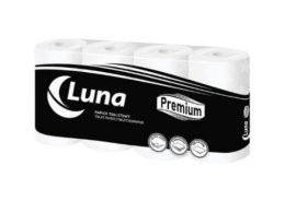 Papier toaletowy a'8 Luna Premium celuloza 3 warstwy