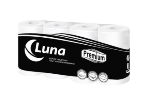 Papier toaletowy a'8 Luna Premium celuloza 3 warstwy