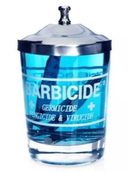 BARBICIDE Pojemnik do dezynfekcji 120ml (podręczny)