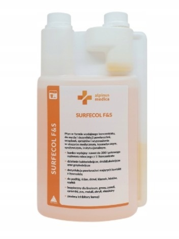 Surfecol F&S płyn do mycia i dezynfekcji powierzchni 1L